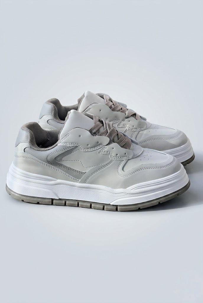 Gray Bershka shoes