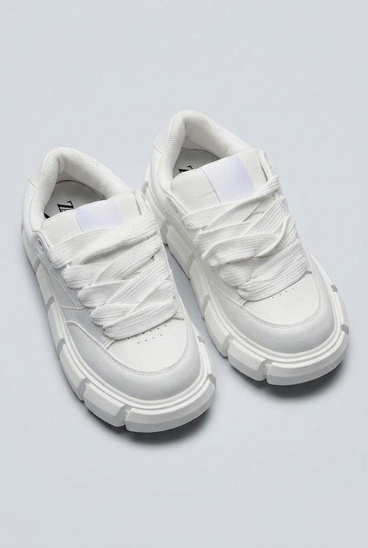 White Zara shoes