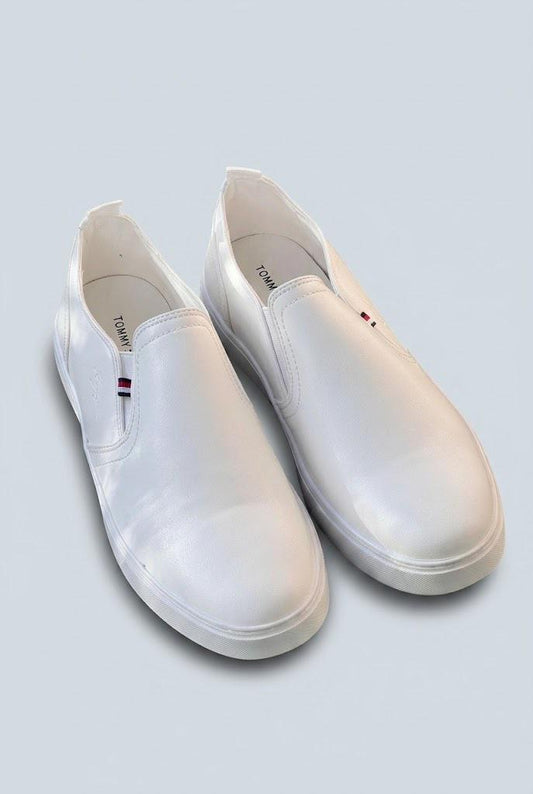 White Tommy shoes