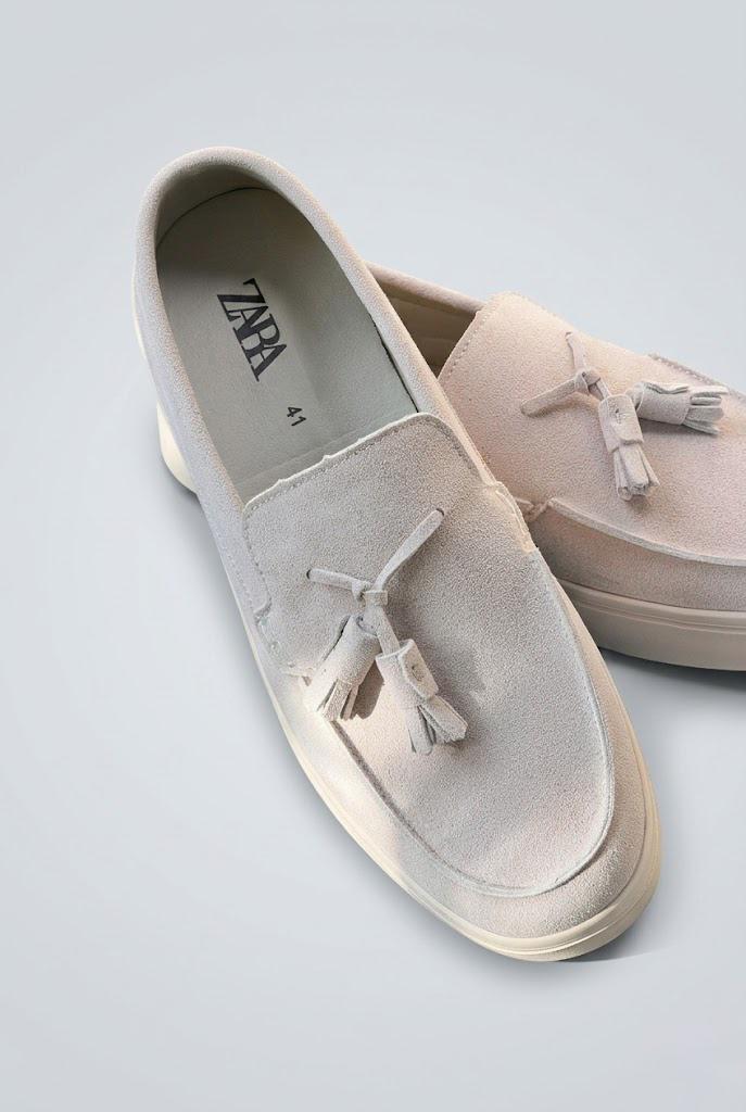 Beige Zara Shoes