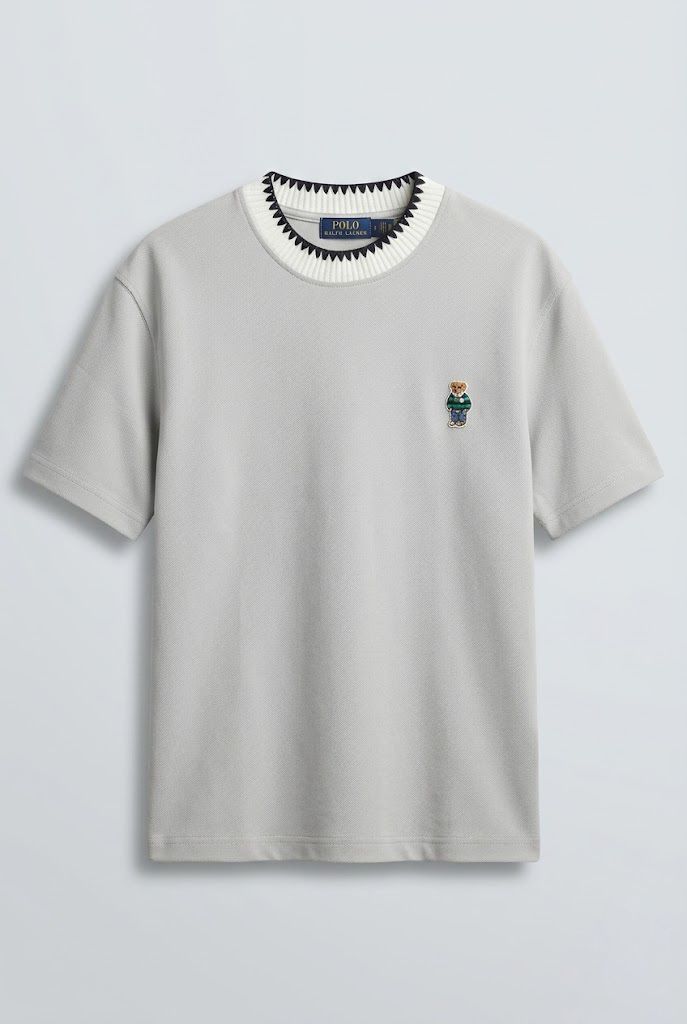 Gray Polo T-shirt