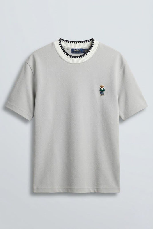 Gray Polo T-shirt