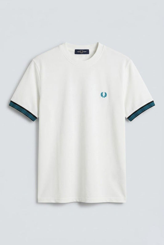 White Fred Perry T-shirt