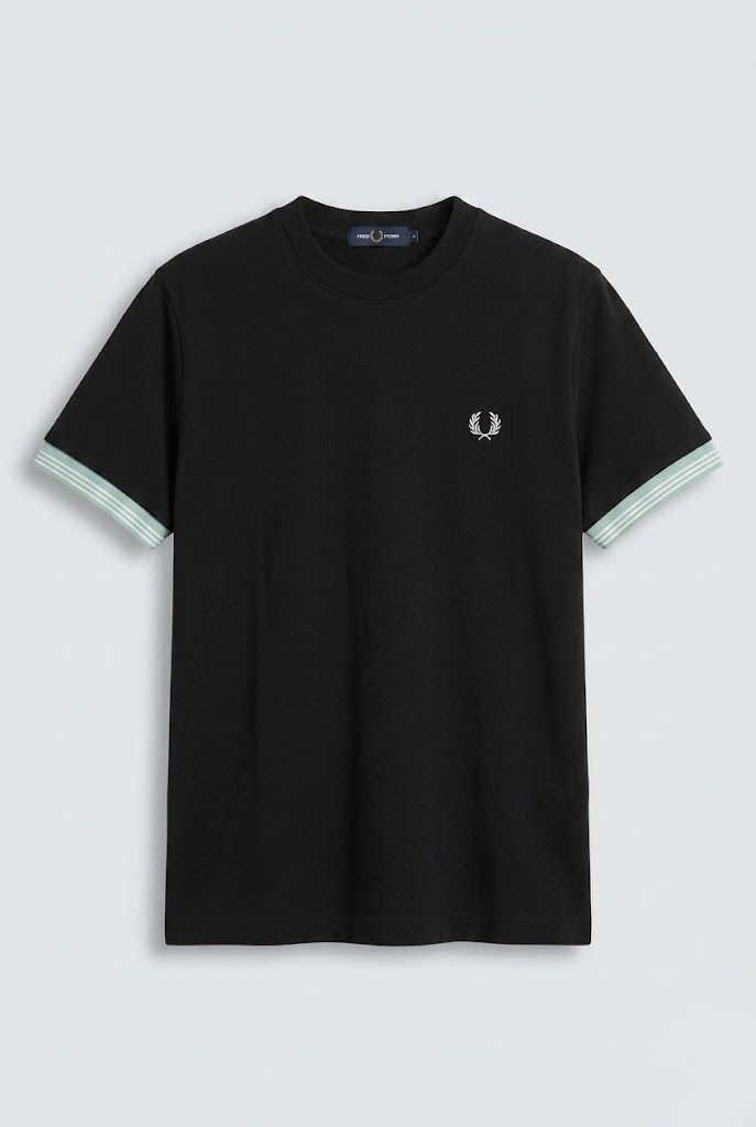 Black Fred Perry T-shirt