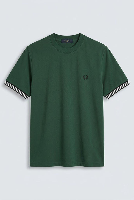Drak Green Fred Perry T-shirt