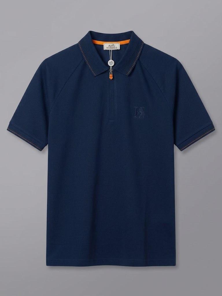 Dark Blue Hermes T-shirt