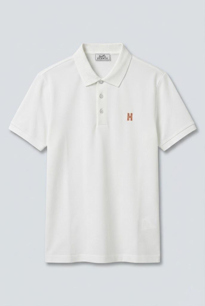 Whiet Hermes T-shirt