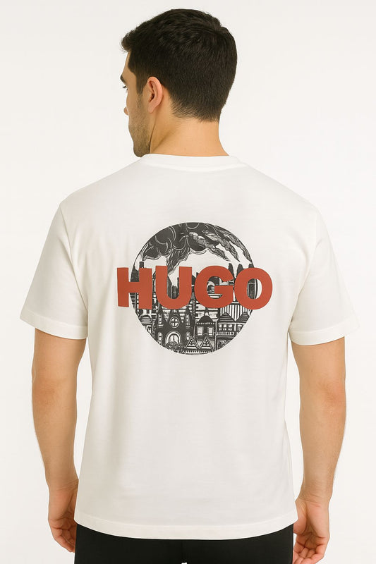 White Hugo T-shirt