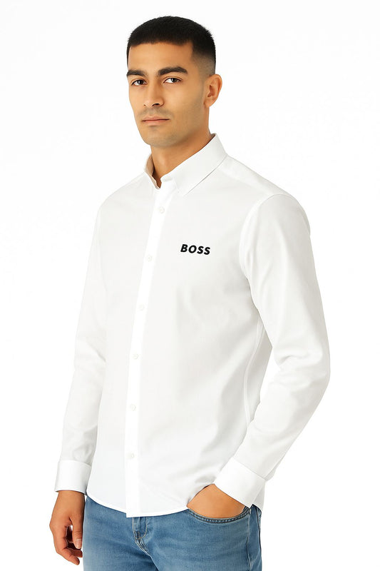 White Boss Shirt