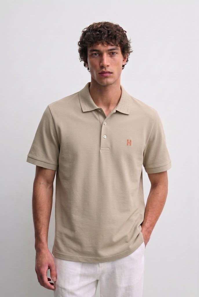 Beige Hermes T-shirt