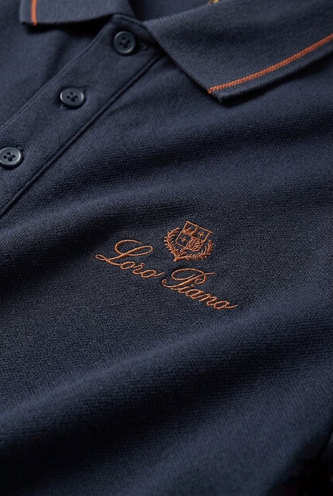 Navy Loropiana T-shirt