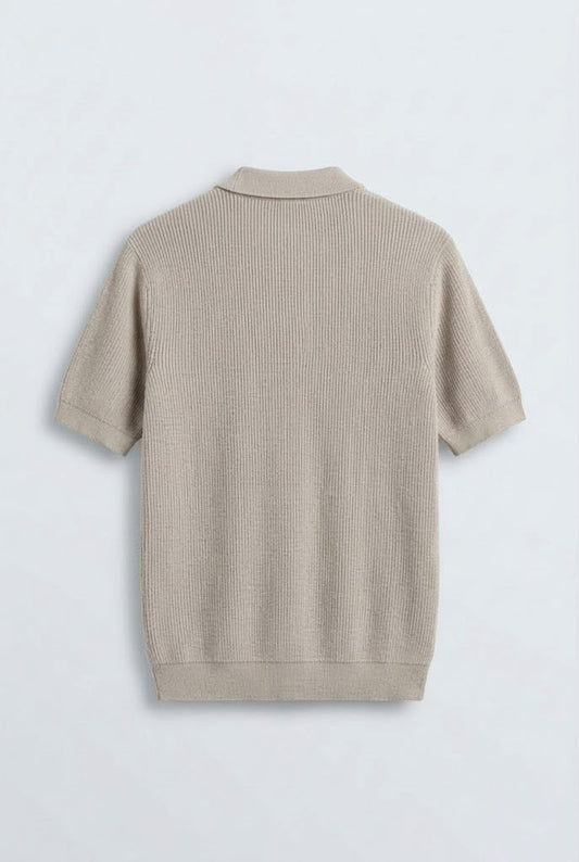 Beige Massimo Dutti T-shirt