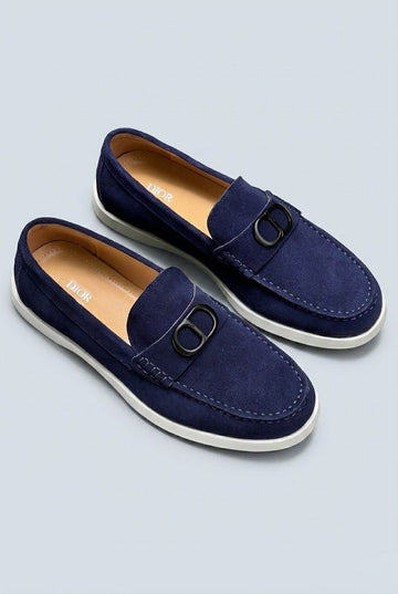 Navy Christian Dior Shoes