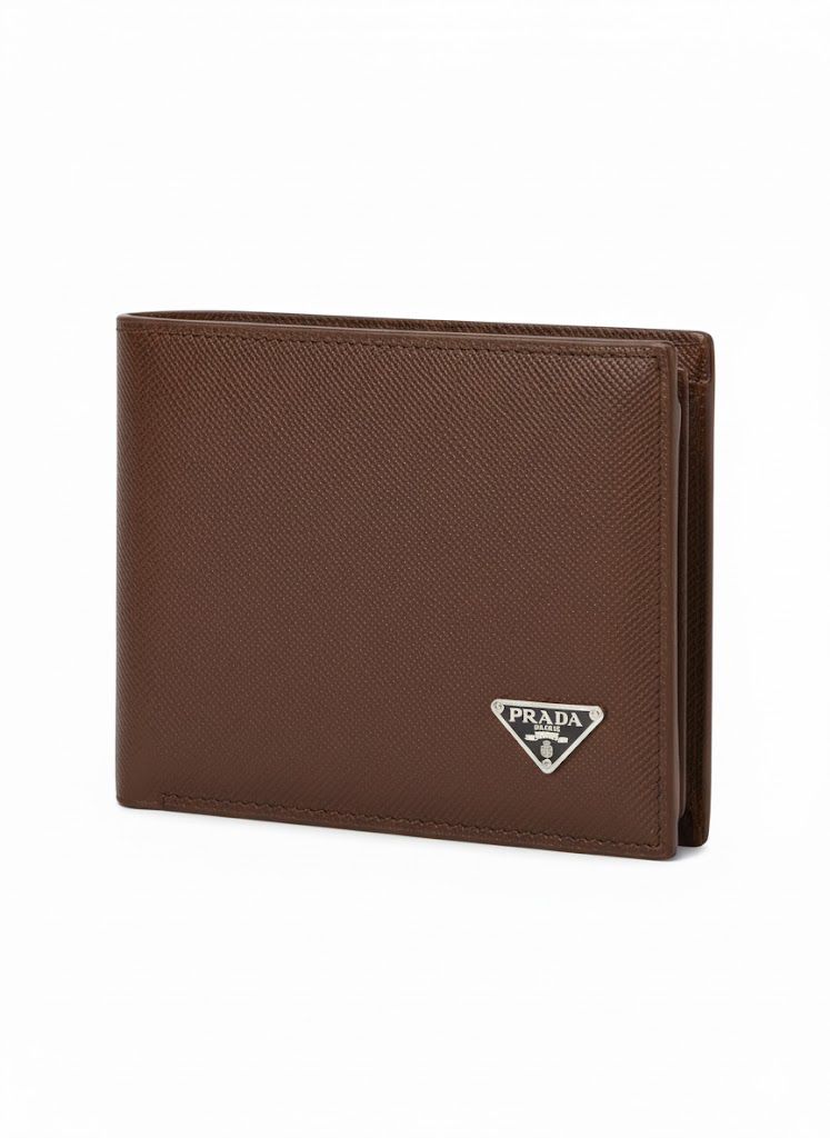Brown Prada Wallet