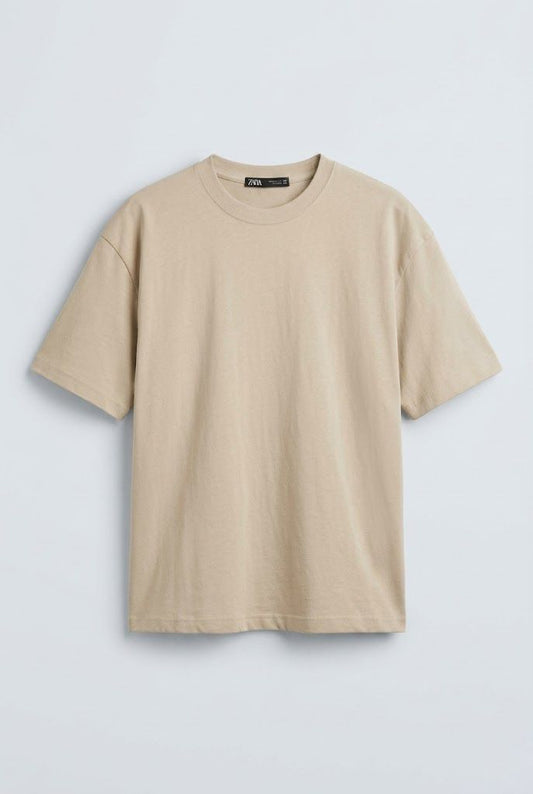 Beige Zara T-shirt