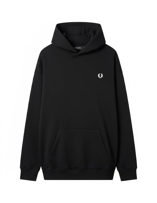 Black Fred Perry Hoodie