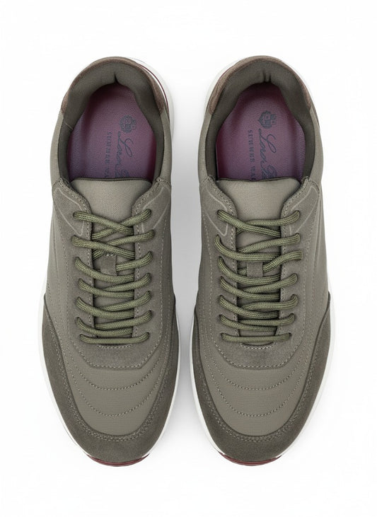 Green Loro Piana Sneaker