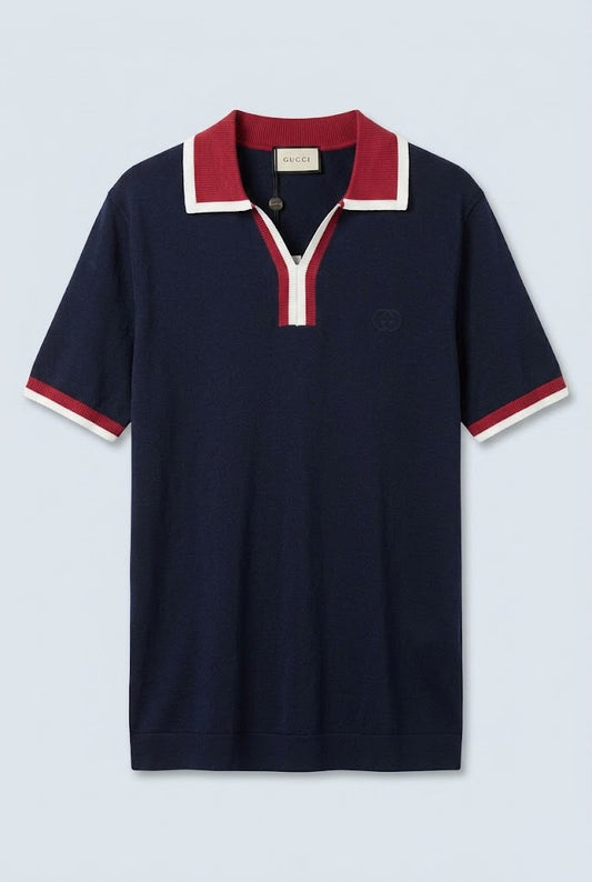 Navy Gucci T-shirt