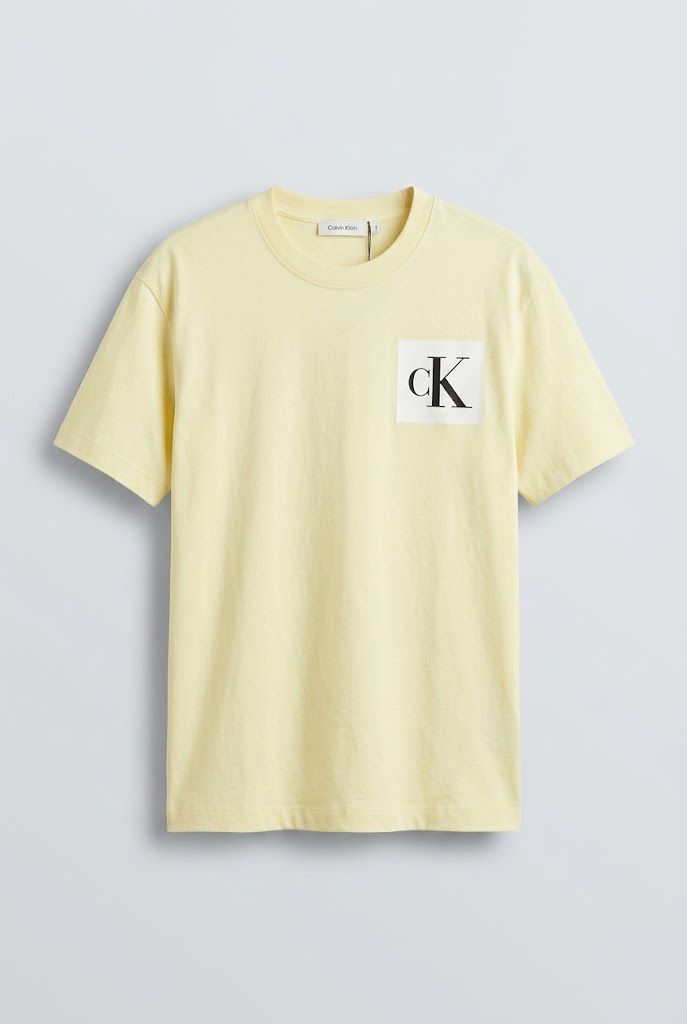 Yellow Calvin Klien T-shirt