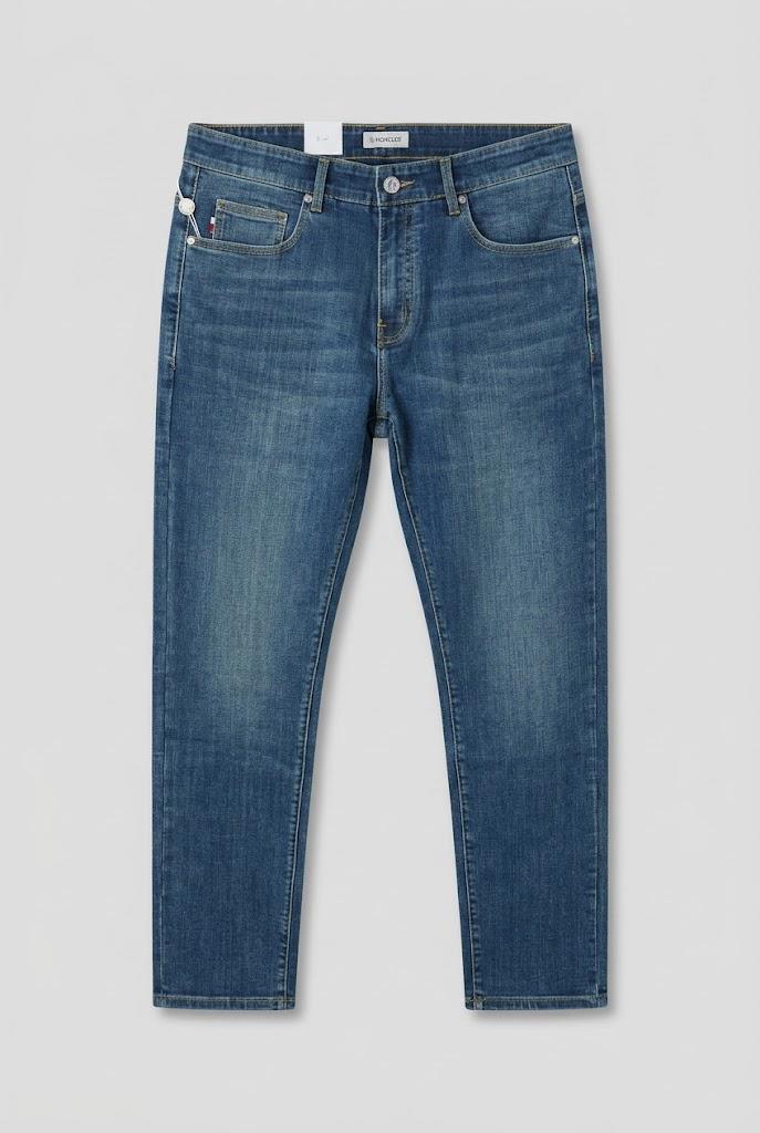 Blue Moncler Jeans