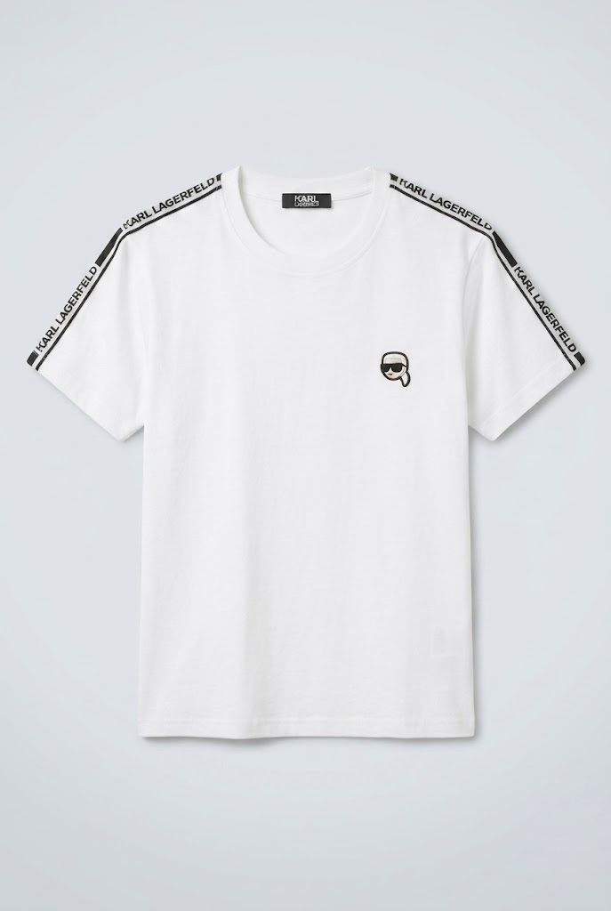 White Karl T-shirt