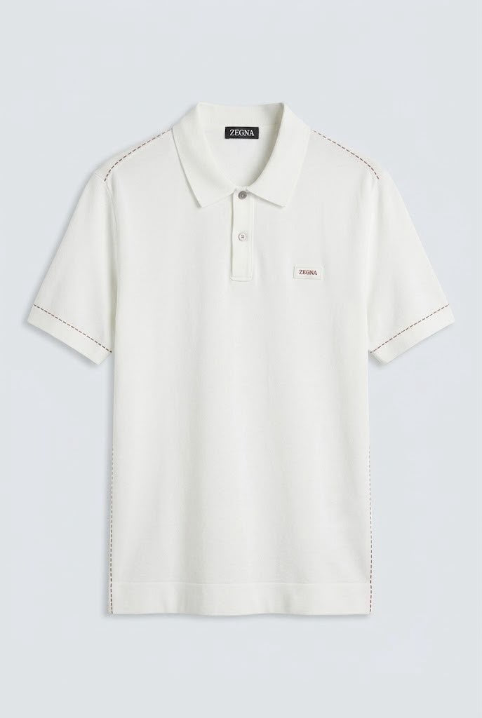 White Zegna T-shirt