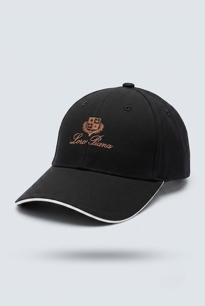 Black Loro Piana Cap