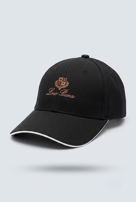 Black Loro Piana Cap