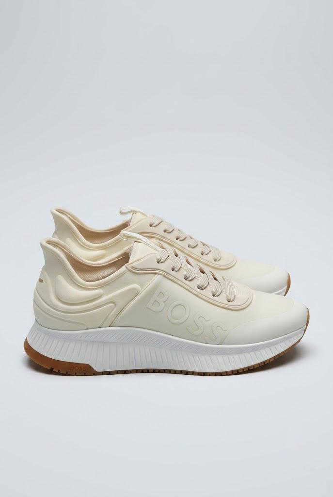 Beige Boss Shoes