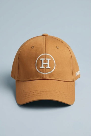 Rust Brown Hermes Cap