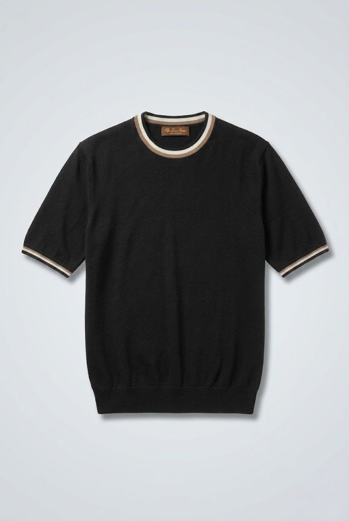Black Loro Piana T-shirt