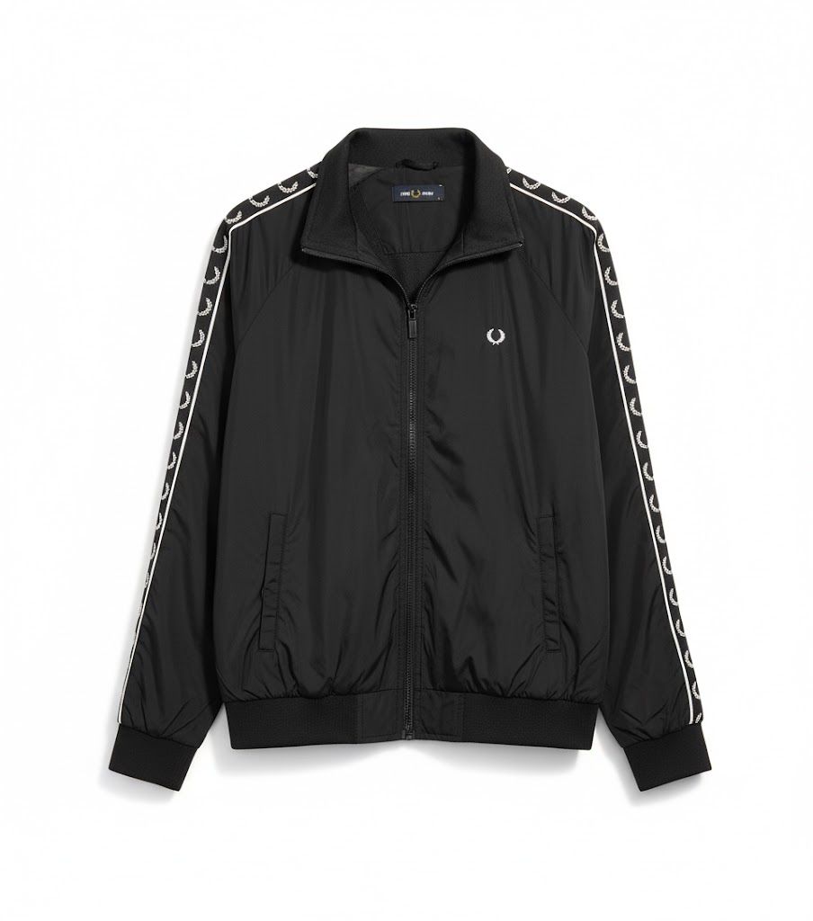 Black Fred Perry Jacket