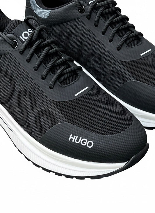 Black Boss Lace-Up Sneaker