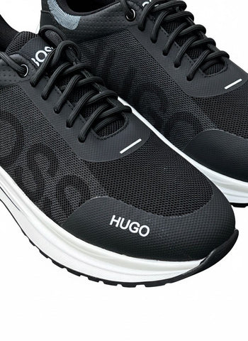 Black Boss Lace-Up Sneaker