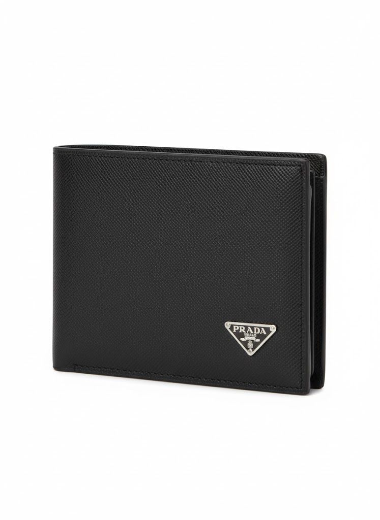 Black Prada Wallet