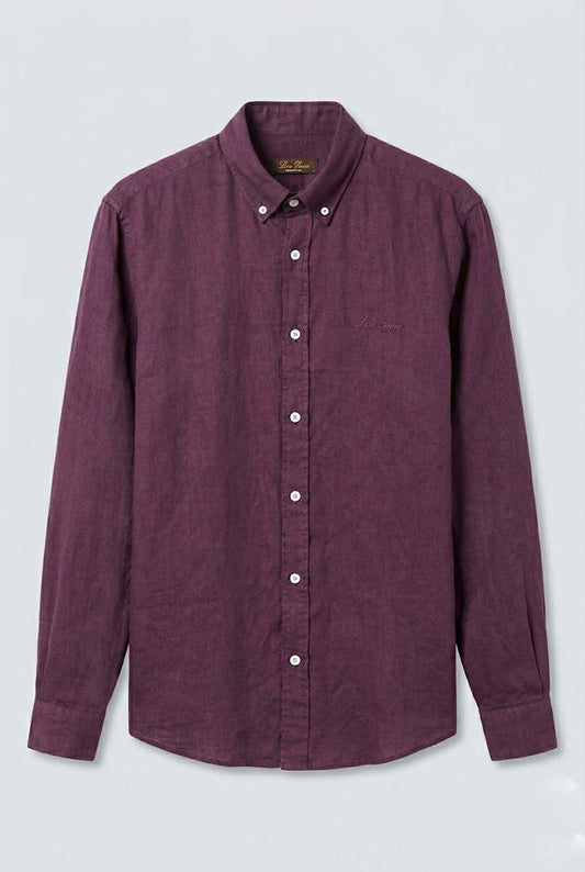 Purple Loro Piana Shirt