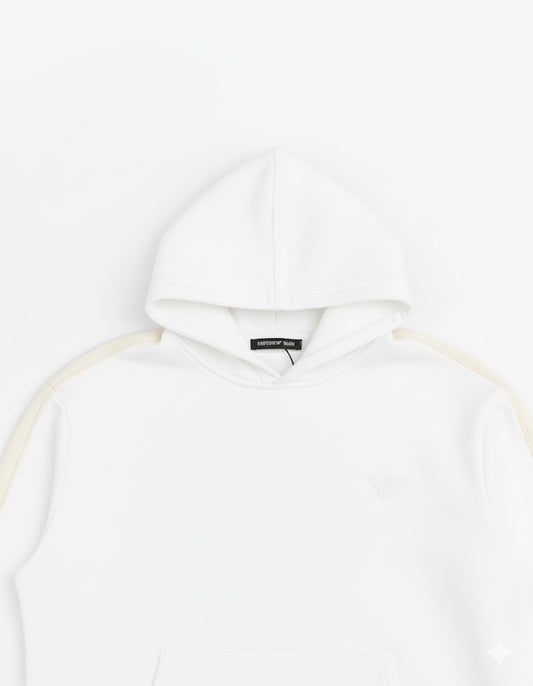 White Armani Hoodie