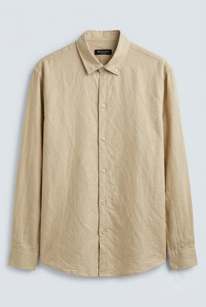 Beige Massimo Dutti Shirt