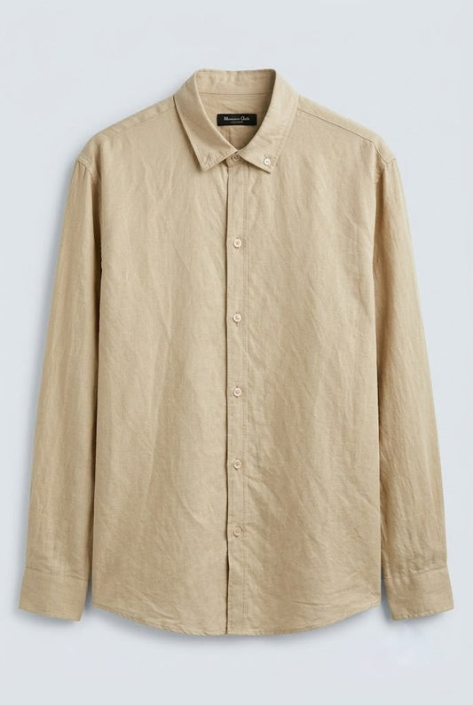 Beige Massimo Dutti Shirt