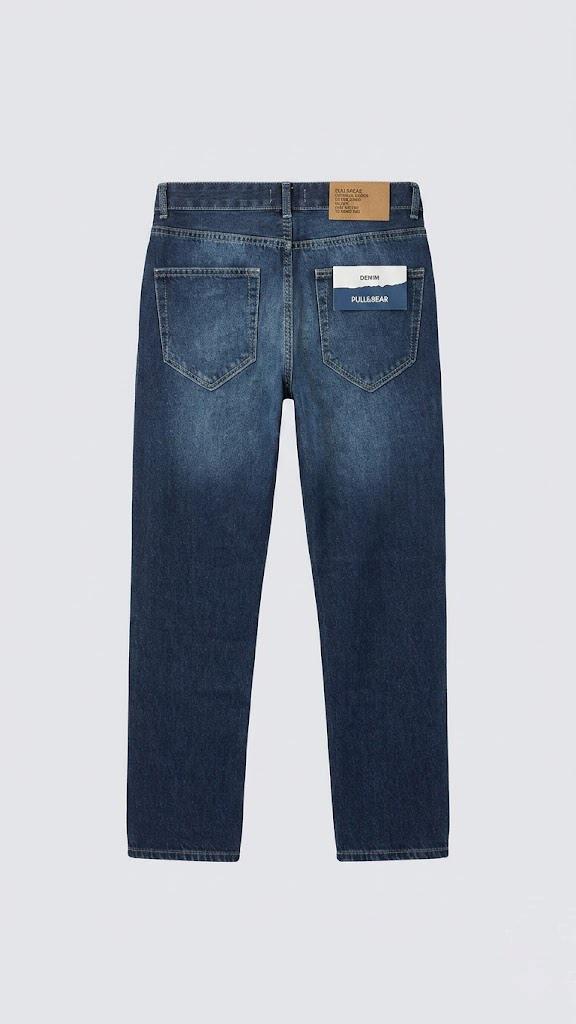 Dark Blue Pull&Bear Jeans