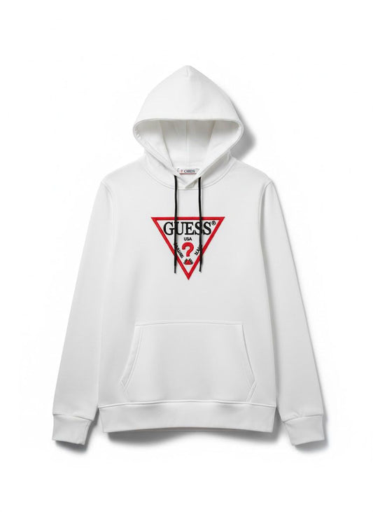 White Guess Hoodie