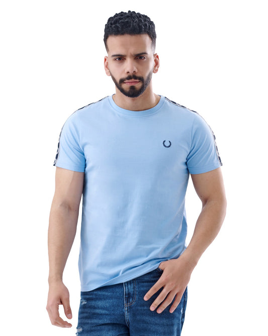 Babyblue Fred Perry T-shirt