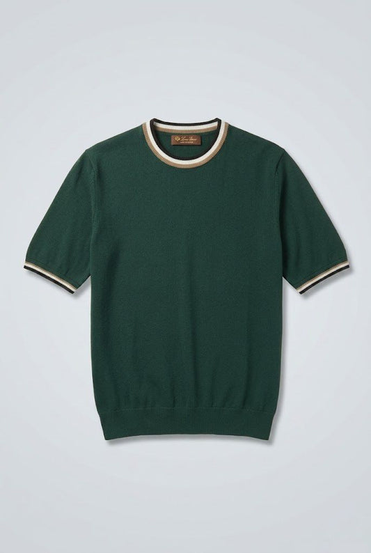 Dark Green Loro Piana T-shirt