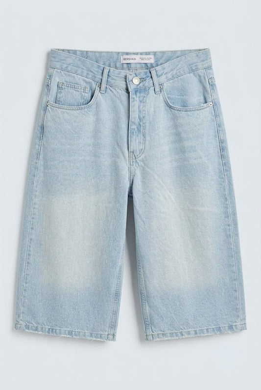 Ice Blue Bershka Shorts