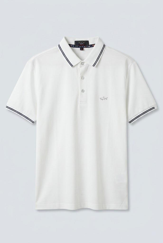 White Paul&Shark T-shirt