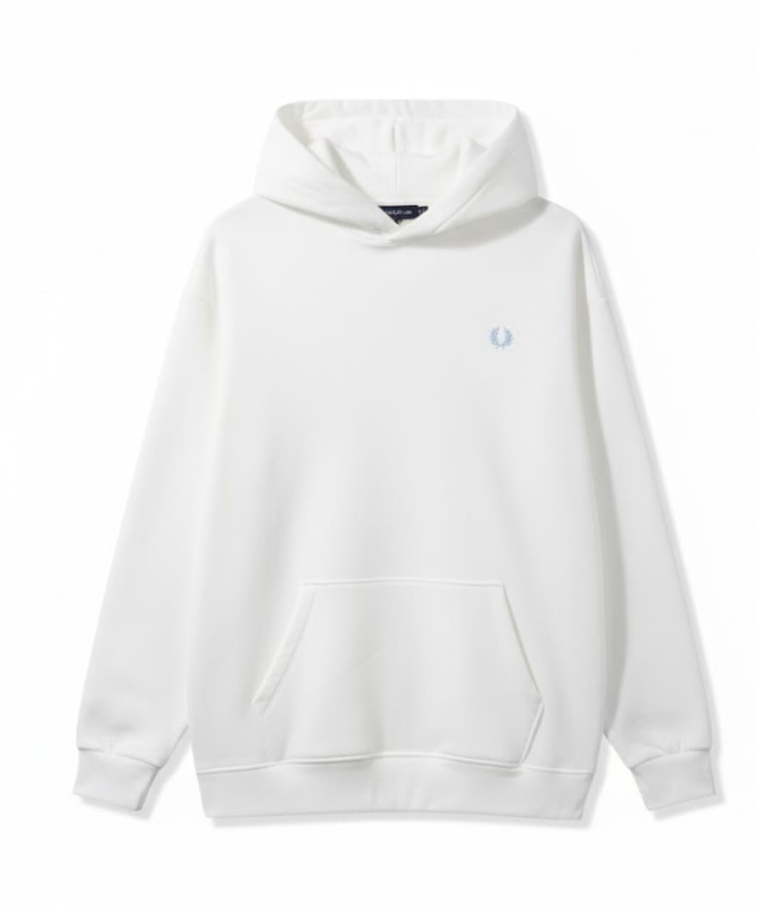 White Fred Perry Hoodie