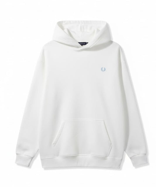 White Fred Perry Hoodie