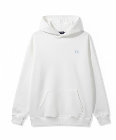 White Fred Perry Hoodie