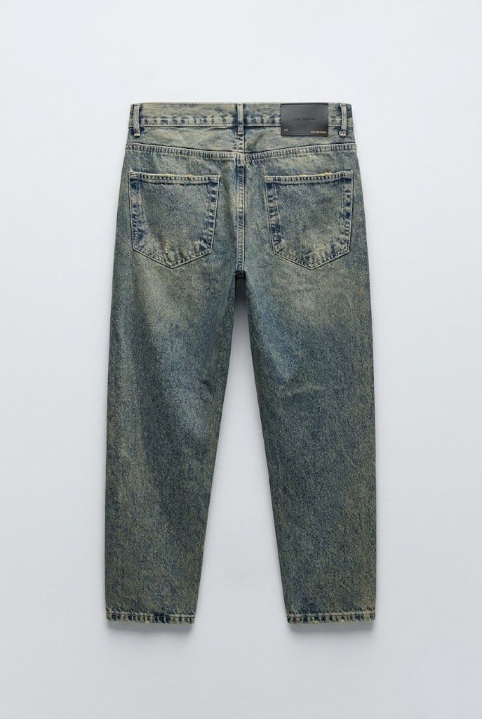 Faded Bluegreen Zara Jeans