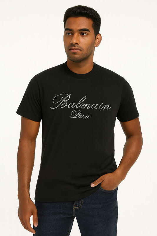 Black Balmain T_Shirt
